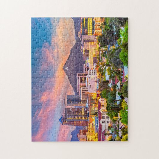 Tuscon Cityscape Jigzaag Puzzle Legpuzzel (Verticaal)