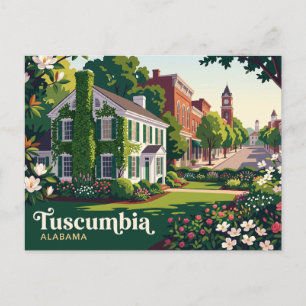 Tuscumbia, Alabama, VS Briefkaart