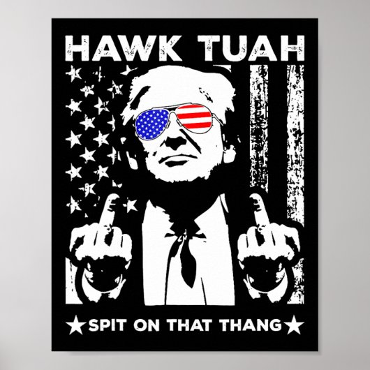 Tush spuugt op dat ding grappig 3 poster (Voorkant)