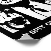 Tush spuugt op dat ding grappig 4 poster (Hoek)