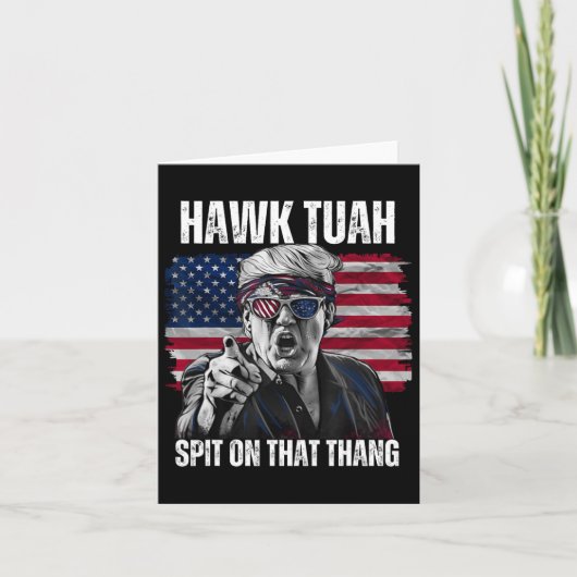 Tush spuugt op dat ding grappig kaart (Voorkant)