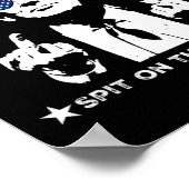 Tush spuugt op die Thang Pro Trump 2024 Poster (Hoek)