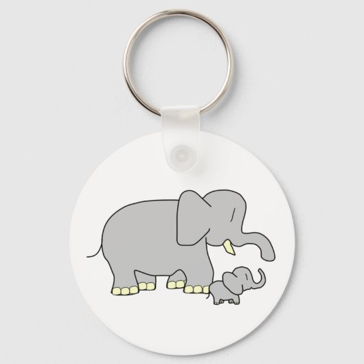 Tusk Love World's Best Mam/Pap! Button Sleutelhang Sleutelhanger (Voorkant)