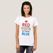 Tusk - Rood wit maar nooit blauw T-shirt (Voorkant volledig)