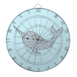 Tusked Narwhal Dartboard Dartbord
