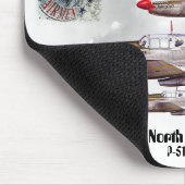 TUSKEGEE AIRMEN -301st Fighter Sq.- WW II Mouse Pa Muismat (Hoek)