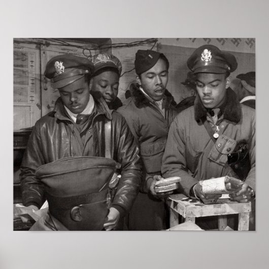 Tuskegee Airmen - 332e groep vechtpartijen Poster (Voorkant)