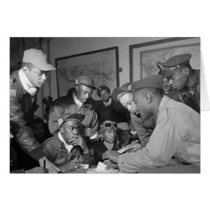 Tuskegee Airmen 332e piloten van de groep Vighter