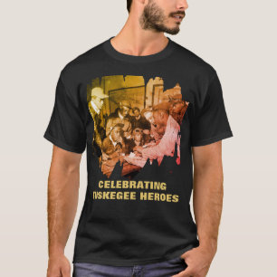 TUSKEGEE AIRMEN Afro-Amerikaanse Helden T-shirt