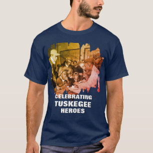 TUSKEGEE AIRMEN Afro-Amerikaanse Helden T-shirt