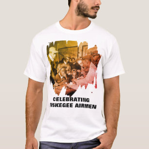 TUSKEGEE AIRMEN Afro-Amerikaanse helden T-shirt