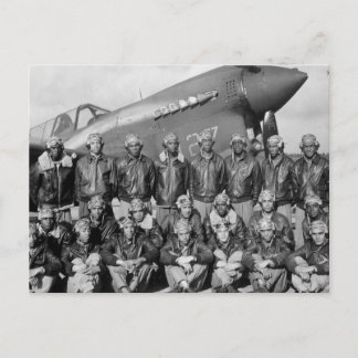 tuskegee airmen briefkaart