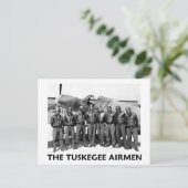 Tuskegee Airmen Briefkaart (Staand voorkant)