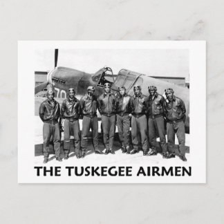 Tuskegee Airmen Briefkaart