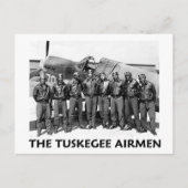 Tuskegee Airmen Briefkaart (Voorkant)