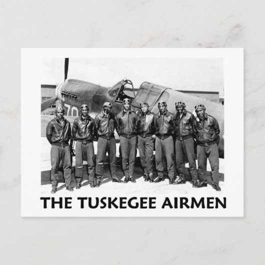 Tuskegee Airmen Briefkaart (Voorkant)