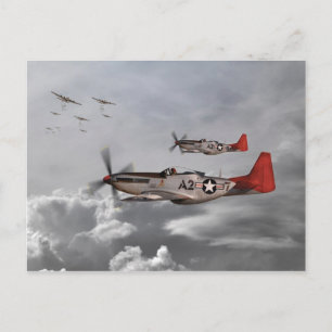 Tuskegee Airmen Briefkaart