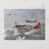 Tuskegee Airmen Briefkaart (Voorkant)