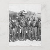 tuskegee airmen briefkaart (Voorkant)