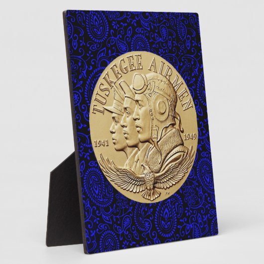 Tuskegee Airmen COIN Fotoplaat (Zijkant)