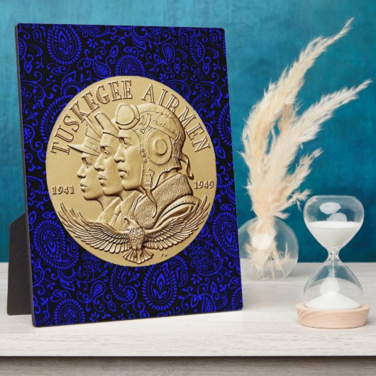 Tuskegee Airmen COIN Fotoplaat (Zijkant)