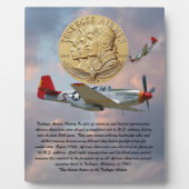 Tuskegee Airmen Coin Fotoplaat (Voorkant)