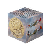 Tuskegee Airmen COIN Kubus (Achter hoekig)