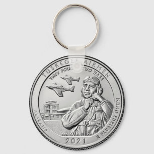 Tuskegee Airmen COIN Sleutelhanger
