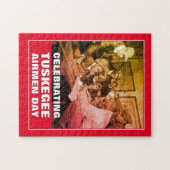 TUSKEGEE AIRMEN DAG Vieren Legpuzzel (Horizontaal)