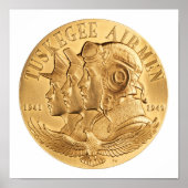 Tuskegee Airmen Gold Medal Poster (Voorkant)