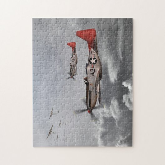 Tuskegee Airmen Legpuzzel (Verticaal)