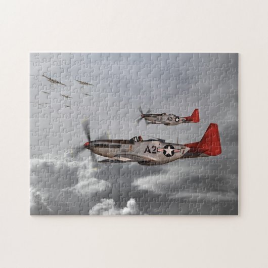Tuskegee Airmen Legpuzzel (Horizontaal)