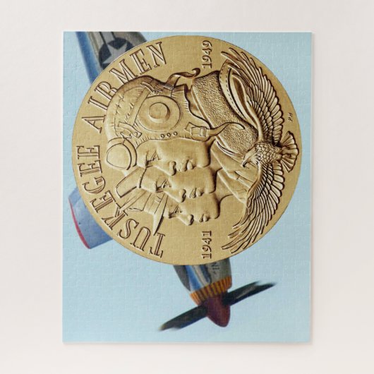 TUSKEGEE AIRMEN MIN LEGPUZZEL (Verticaal)