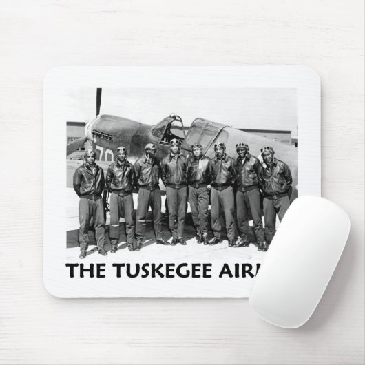 Tuskegee Airmen Muismat (Met muis)