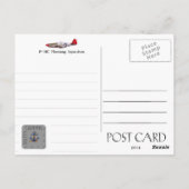 TUSKEGEE AIRMEN P-51C MUSTANG PILOTS BRIEFKAART (Achterkant)