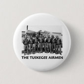 Tuskegee Airmen Ronde Button 5,7 Cm (Voorkant)
