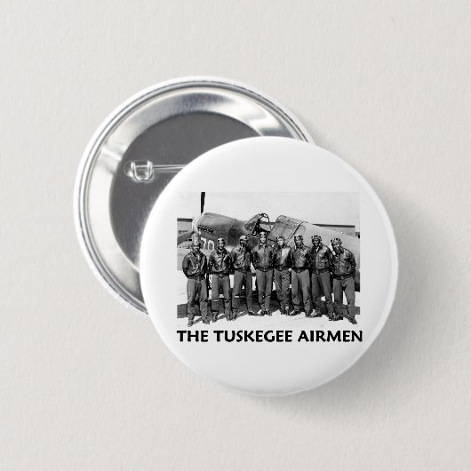 Tuskegee Airmen Ronde Button 5,7 Cm (Voorkant /achterkant)