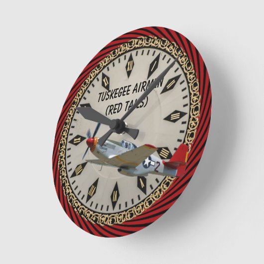 Tuskegee Airmen Ronde Klok (Hoek)