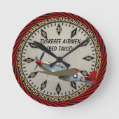Tuskegee Airmen Ronde Klok (Voorkant)