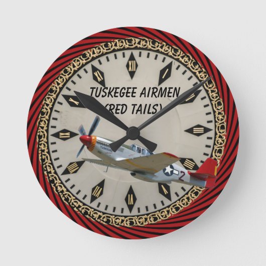 Tuskegee Airmen Ronde Klok (Voorkant)