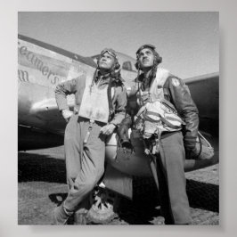 Tuskegee Airmen - Tweede Wereldoorlog Poster