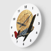 Tuskegee Metal of Honor/Red Tail Plane Grote Klok (Hoek)