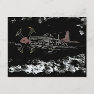 Tuskegee Night Flight Briefkaart