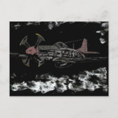 Tuskegee Night Flight Briefkaart (Voorkant)