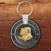 Tuskegee Red Tail Airmen 332d gevechtsgroep Sleutelhanger (Voorkant)