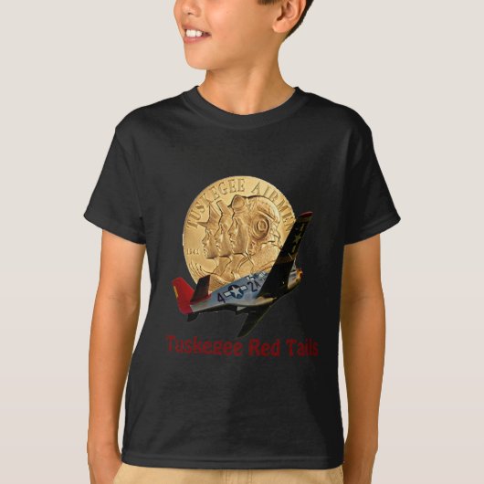 Tuskegee Red tail T-shirt (Voorkant)