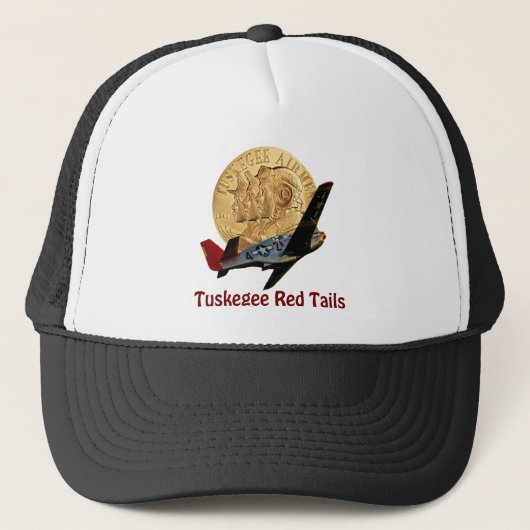 Tuskegee Red tail Trucker Pet (Voorkant)