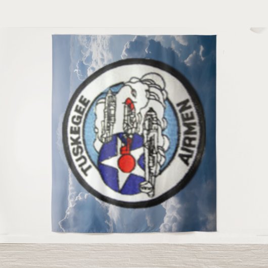 TUSKGEE AIRMEN FOTO-ACHTERGROND WANDKLEED (Voorkant)