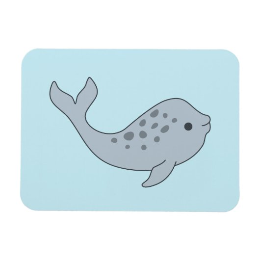 Tuskless Narwhal Magnet Magneet (Horizontaal)
