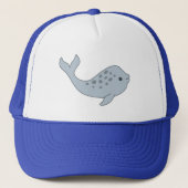 Tuskless Narwhal Trucker Hoed Trucker Pet (Voorkant)